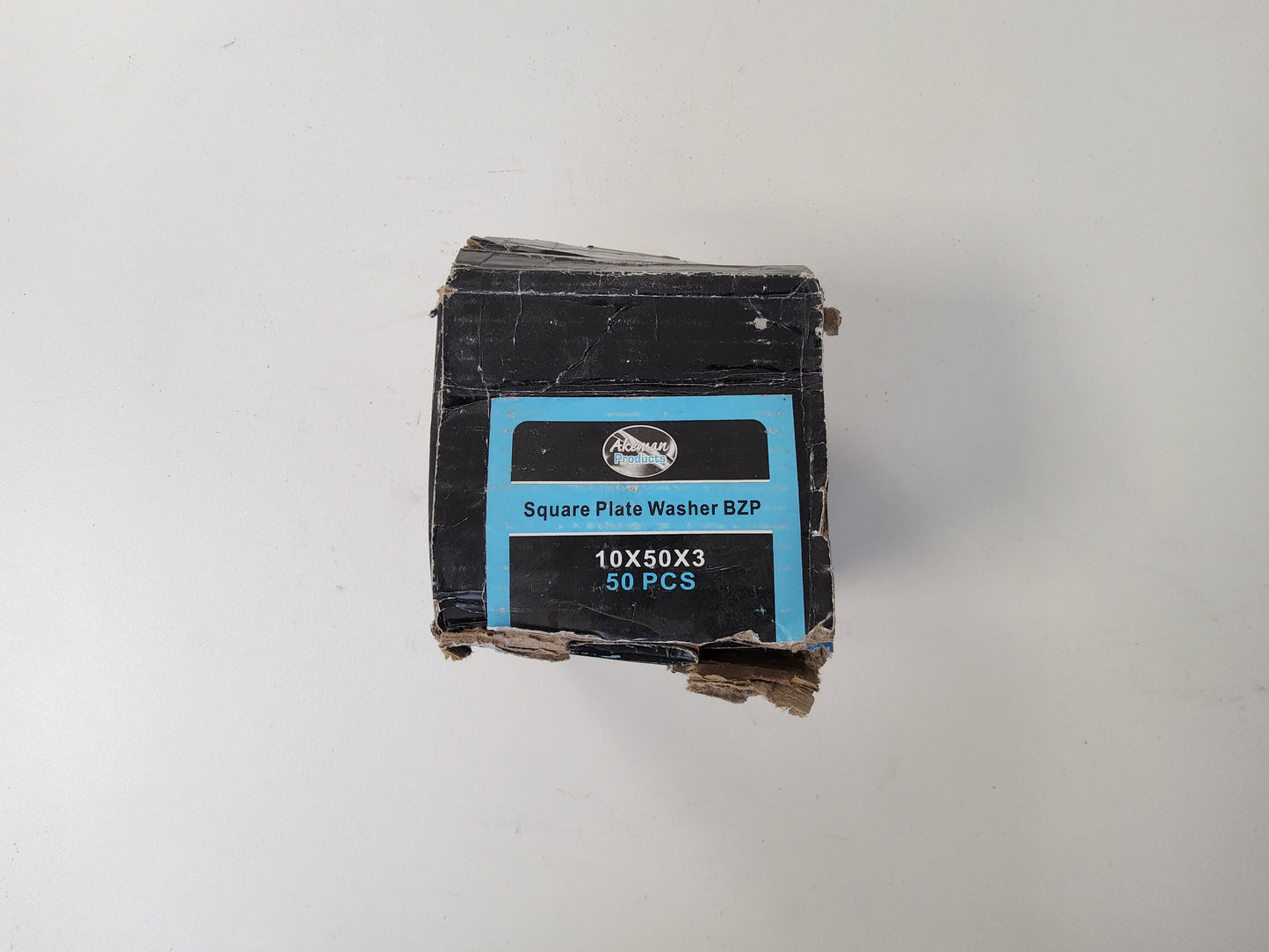 Square Plate Washers M10 x 50 x 3 (Pack of 50)
