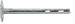 SPIT ISOMET Fire-Resistant Insulation Anchor 110mm (Pack of 250)