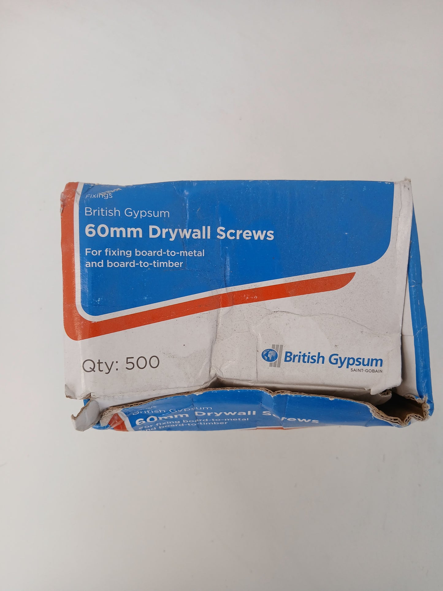 British Gypsum Drywall Screws 60mm (Pack of 500)