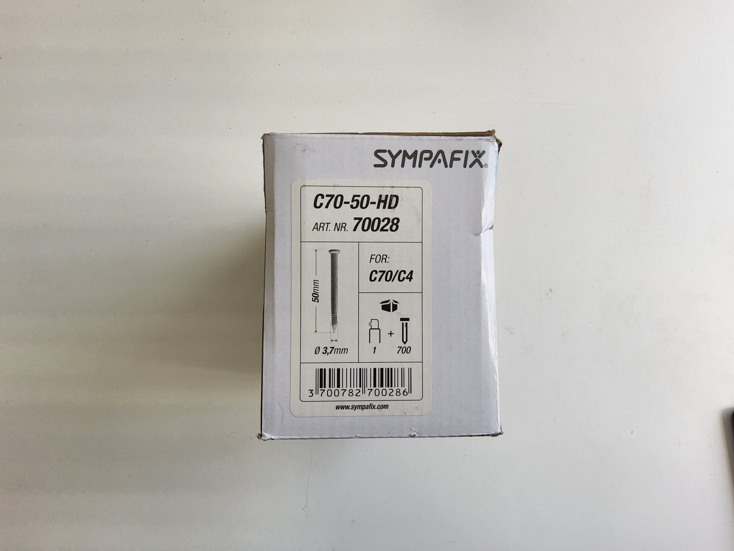 Sympafix Nails Concrete / Steel C70-50 (Pack of 700)