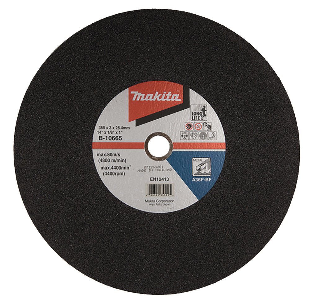 Makita Metal Cutting Disc 355mm (Pack of 5)