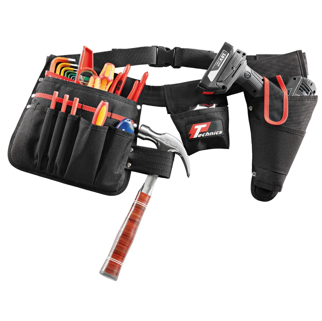 Technics 15 Pocket Toolbelt with Drill Holster
